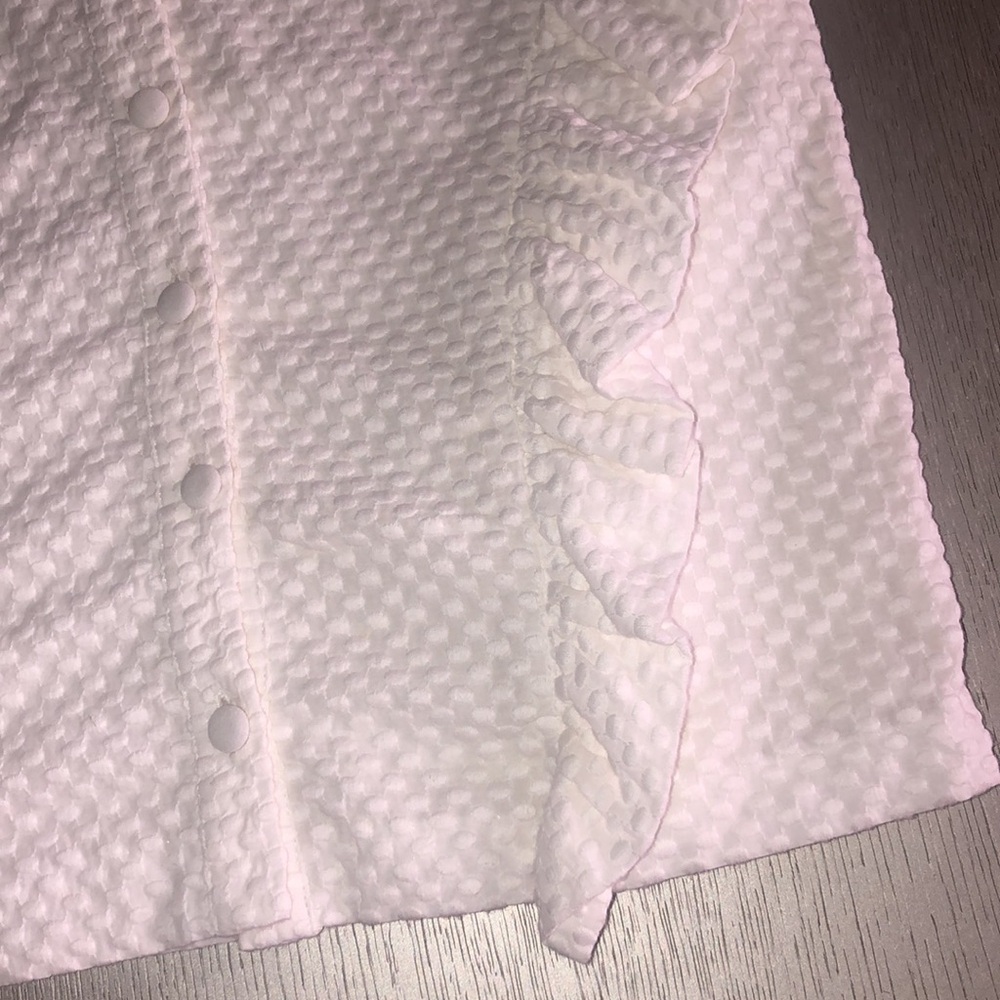 NBD White Textured Mini Dress Size M - Picture 6 of 14